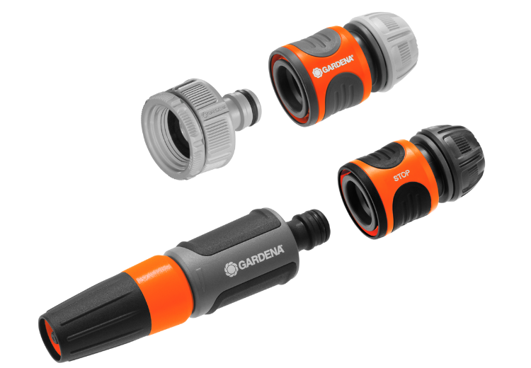 Bộ vòi cút nối thẳng nhựa 1/2'' Gardena 18291-20 - Ảnh 2