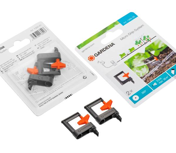 Bộ 2 đầu tưới xoay 360 độ Gardena 01369-20