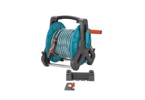 Bộ dây treo tường Gardena 08009-20 – Giải pháp tưới vườn gọn gàng với cuộn dây 20m, dễ dàng lắp đặt.