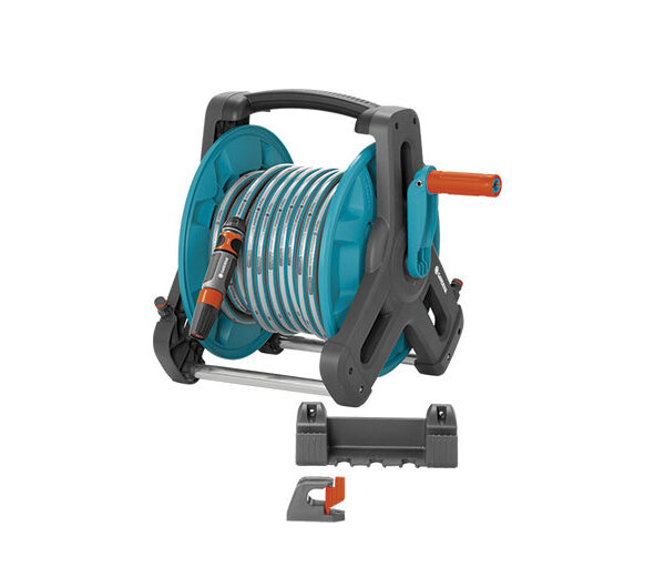 Bộ dây treo tường Gardena 08009-20, cuộn dây 20m kèm bộ gá đỡ