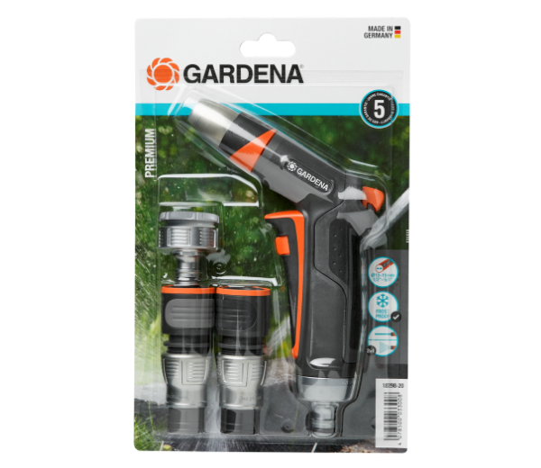 Bộ vòi tưới kim loại kèm cút nối 13mm Gardena 18298-20