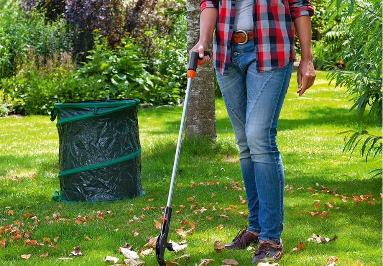 CÂY NHẶT RÁC THÉP KHÔNG GỈ GARDENA 03567-20 - Ảnh 2