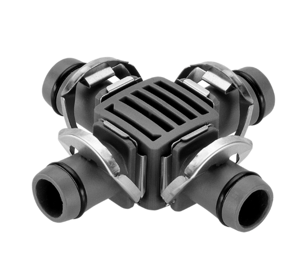 Bộ 2 cút nối 4 cửa 1/2'' cho dây 13mm Gardena 08339-20