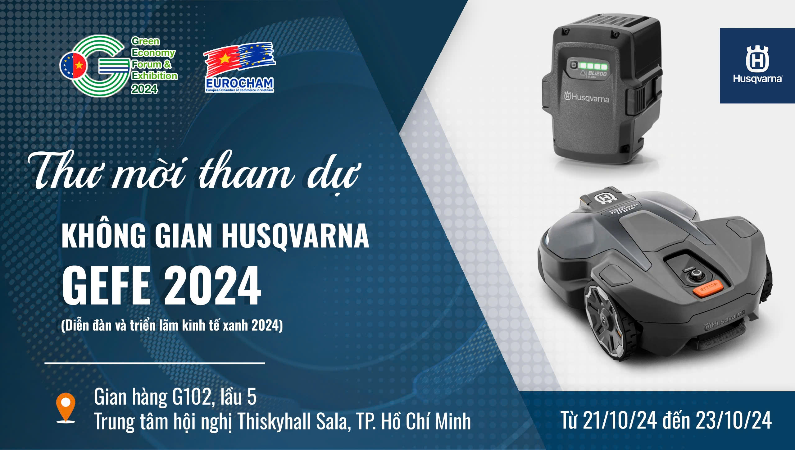 KHÔNG GIAN HUSQVARNA GEFE 2024