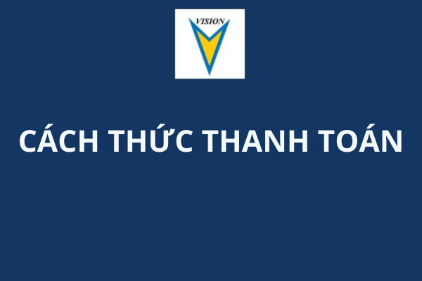 CÁCH THỨC THANH TOÁN